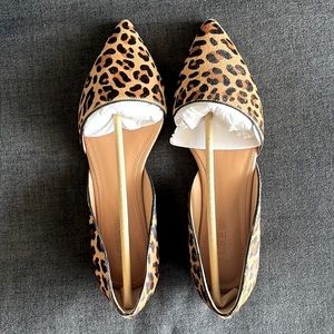 Brand new in box J.Crew leopard d’orsay flats 7.5